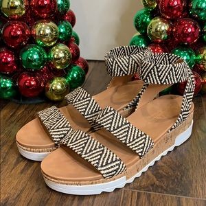 Platform Wedge Sandal